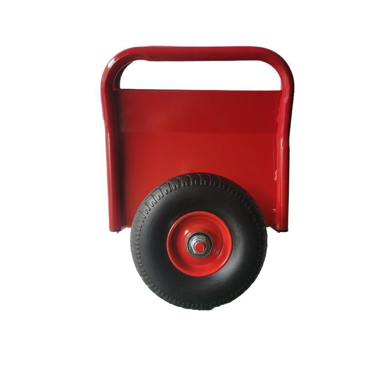 ELEMENT ACE Heavy Duty 1000 LBS Load Capacity Panel Slab Dolly with 10 Inch Solid Rubber Tires Auto Clamp Design for Drywall Sheet Door Material All Terrain Movement image number 3