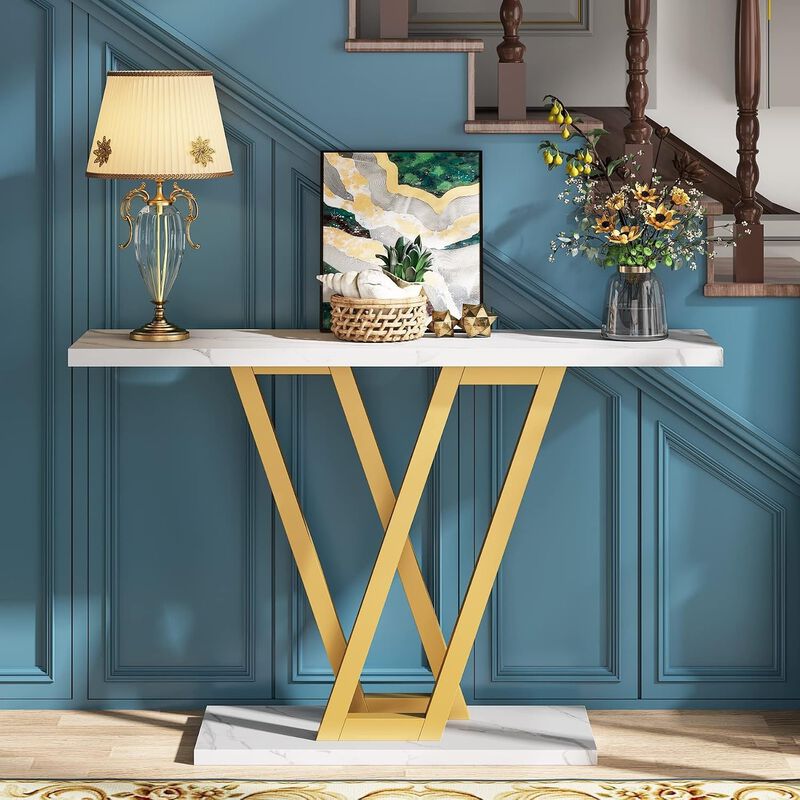 Tribesigns Modern Wood Console Table image number 3