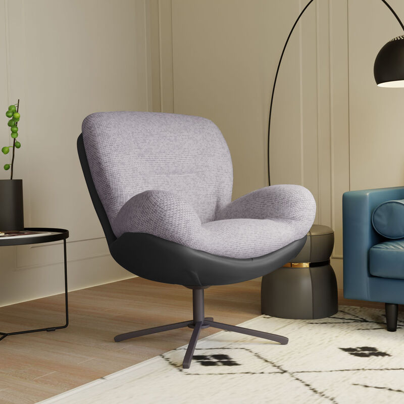 Merax 360&deg; Degree Swivel Reading Chair Accent Chair