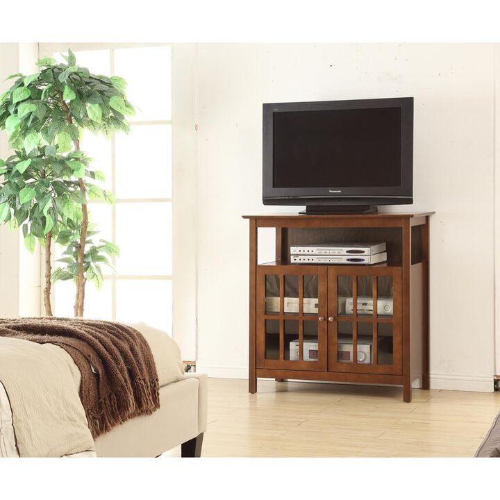 Convenience Concepts Big Sur Highboy TV Stand with Storage Cabinets