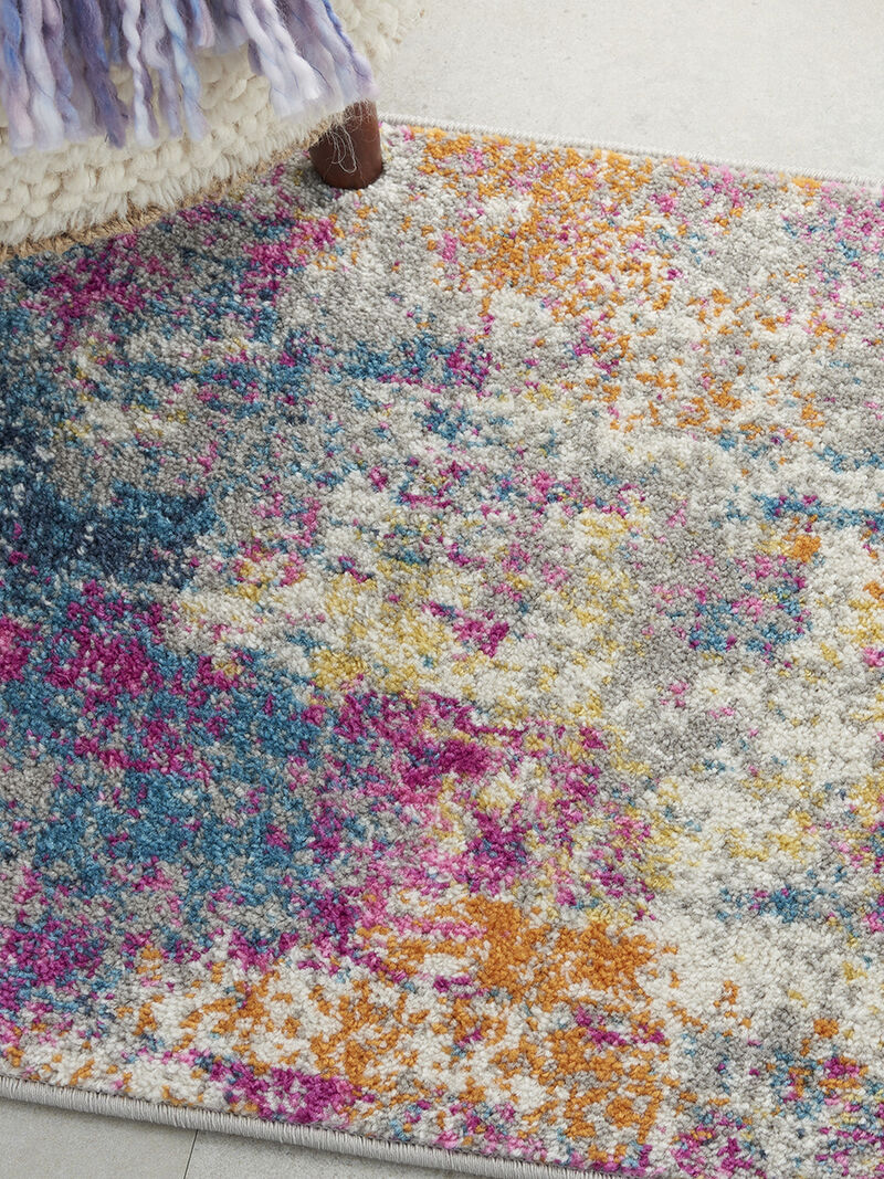 Passion PSN36 Ivory/Multicolor 1'10" x 6' Rug image number 7