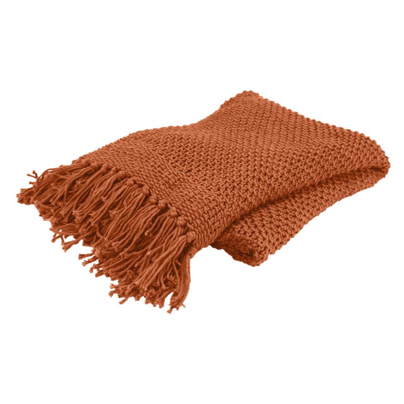 Orange 50" x 60" Throw Blanket