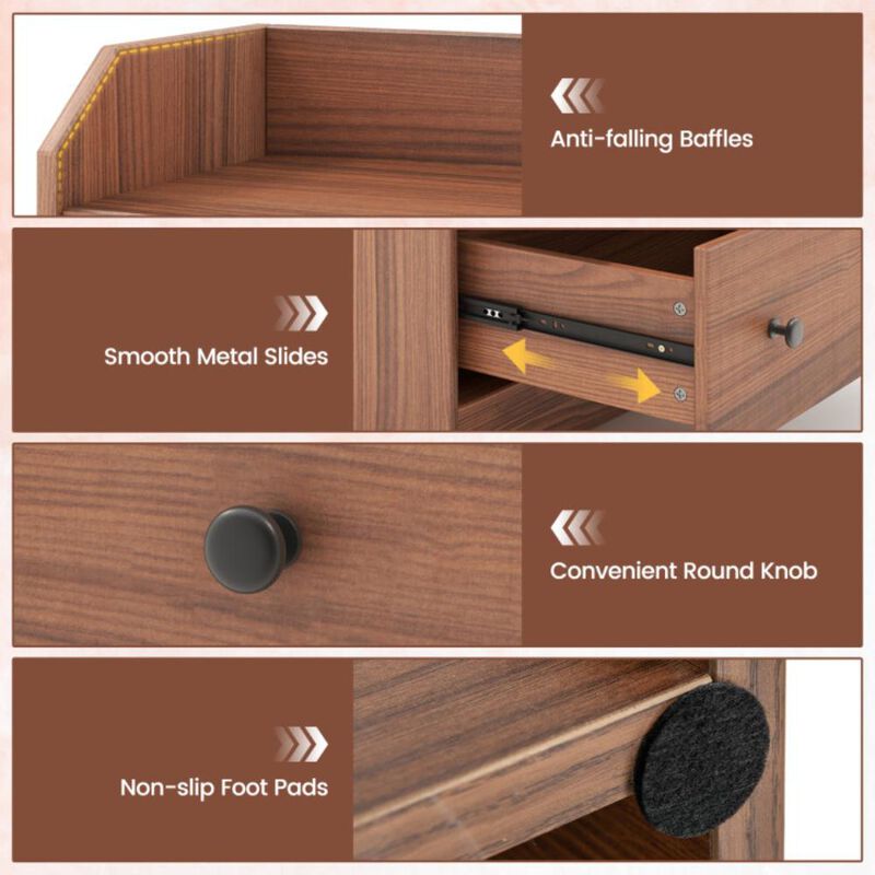 Hivvago Modern Storage Dresser with Anti-toppling Device