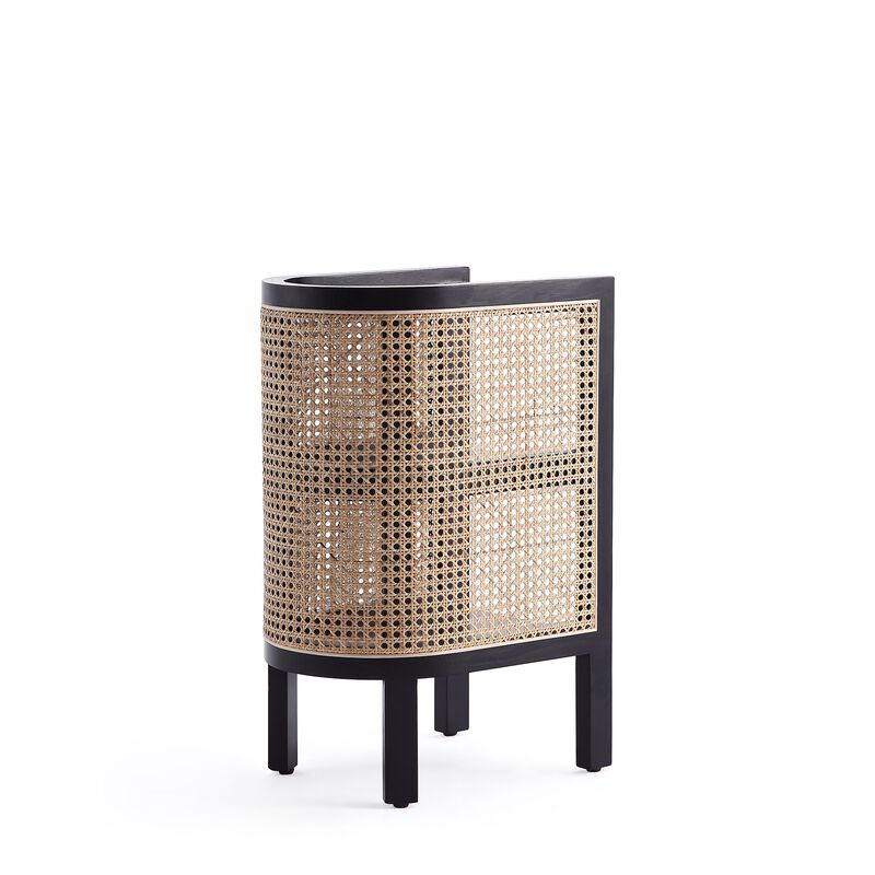 Versailles Black End Tables (Set of 2)