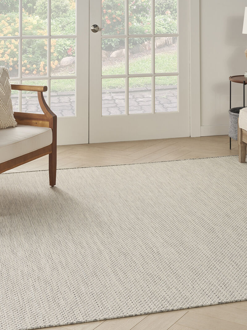 Courtyard COU01 Ivory/Silver 8' x Square Rug image number 5