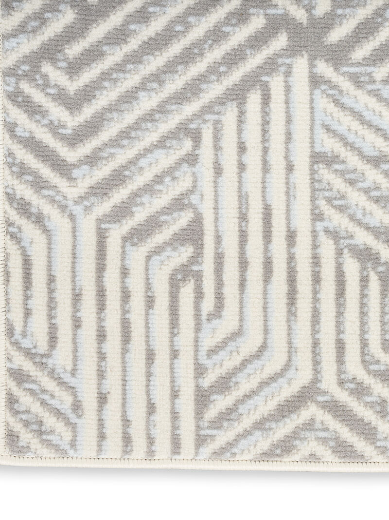 Grafix GRF39 Gray 6' x 9' Rug