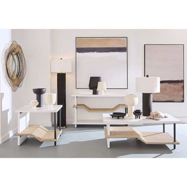 large scale neutral color study in hues of neutral ivory and tan