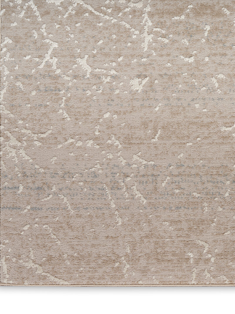 Exhale EXL02 Mocha/Ivory 7'10" x 9'10" Rug