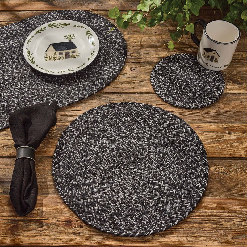 Park Designs Pepper Spice Bin Braided Placemat Set of 4
