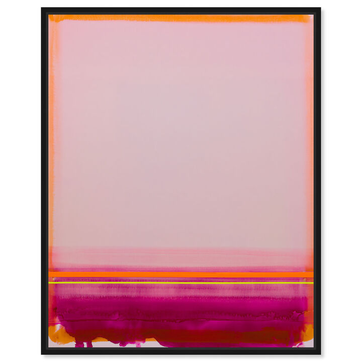 Pale Sunrise II Abstract Canvas Print by Art Remedy
