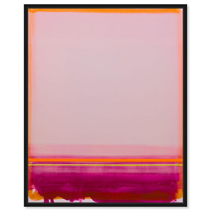 Pale Sunrise II Abstract Canvas Print by Art Remedy image number 0