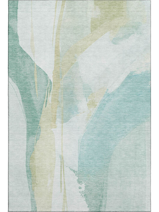 Ravenna RN7 Teal 3' x 5' Rug