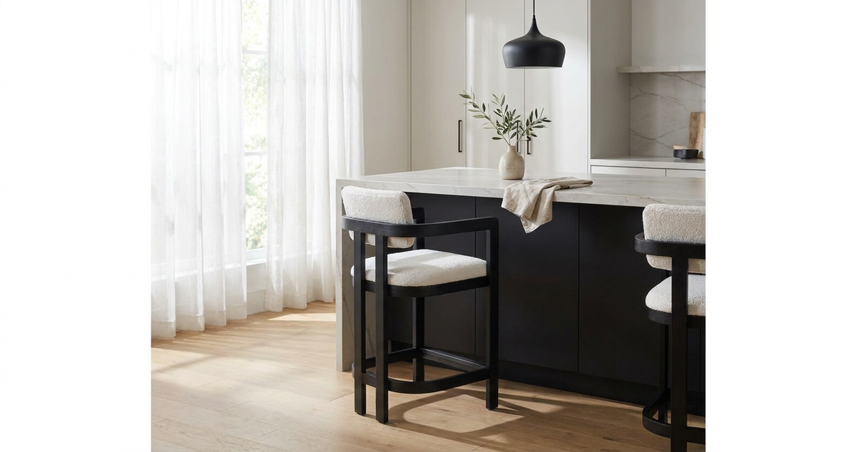 Portland Arm Counter Stool