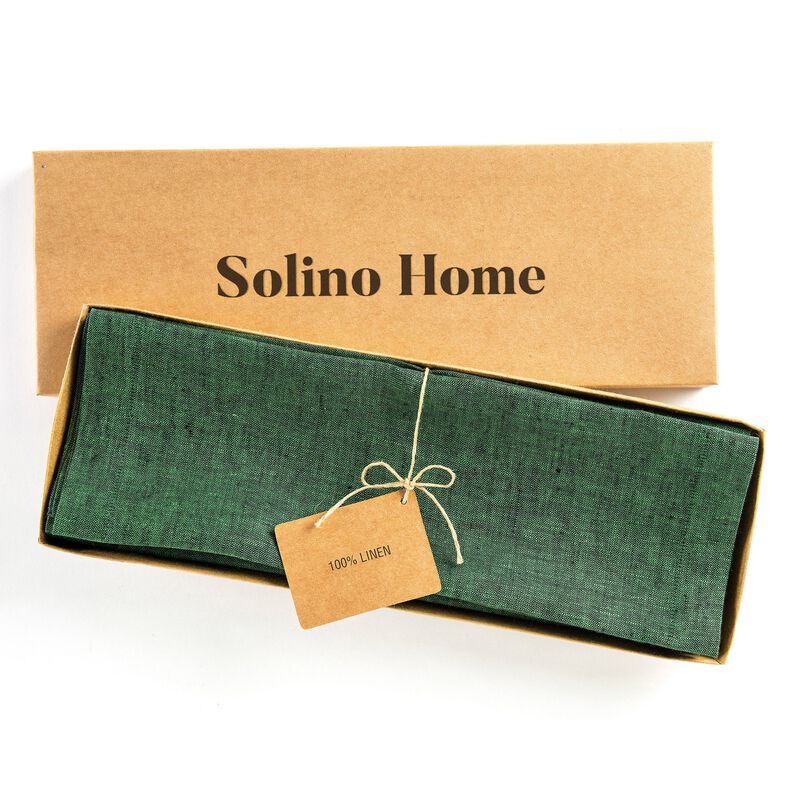 Christmas Linen Placemats 14 x 19 in Set of 4 - Athena, Solino Home