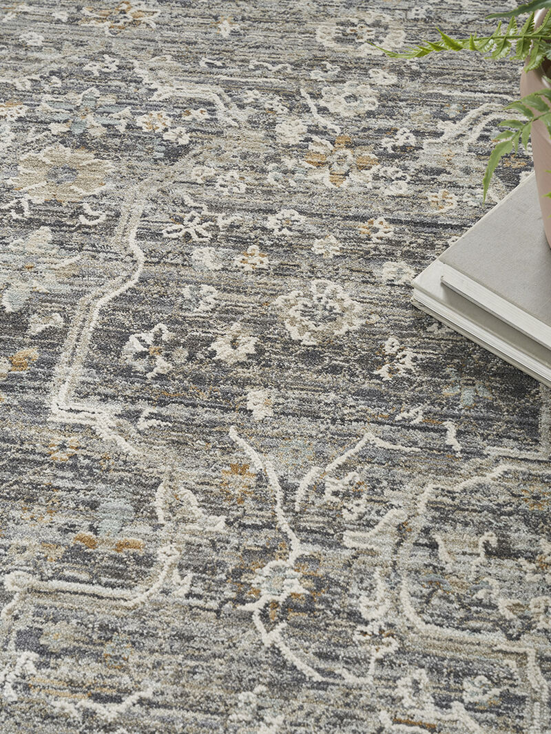 Lynx LNX03 Slate/Multicolor 2'6" x 4'6" Rug