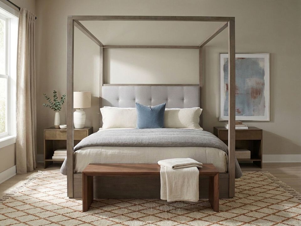 Arcadia Queen Canopy Bed