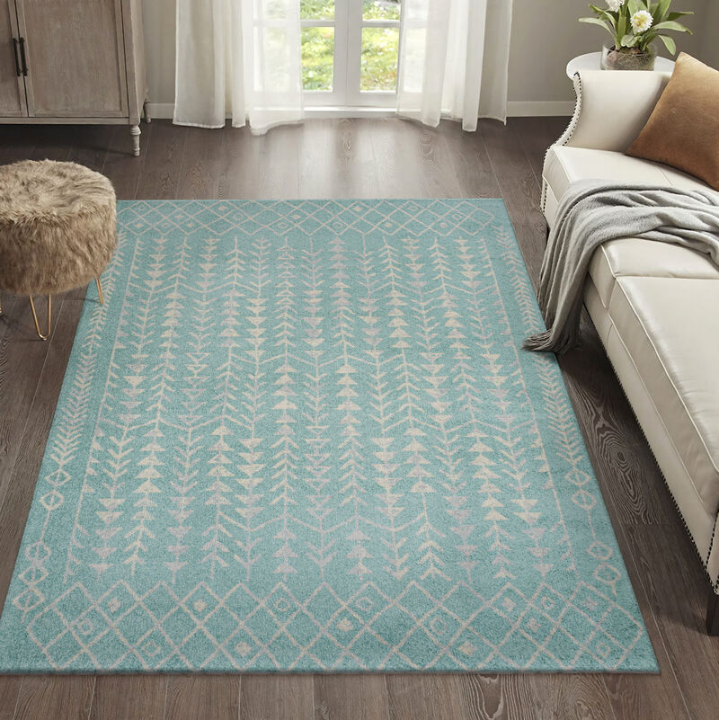 Ziri Moroccan Geometric Area Rug