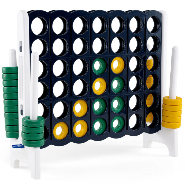 Oversized 4 to Score Game Set for Kids and Adults for Outdoor Play