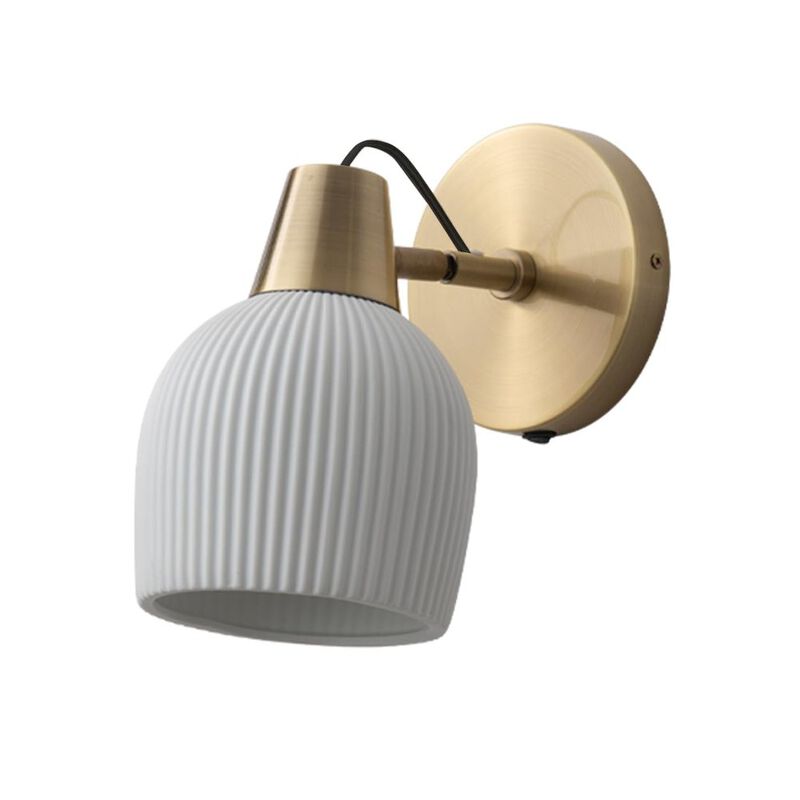 NOVA OF CALIFORNIA Petaluma Bone Porcelain Wall Sconce