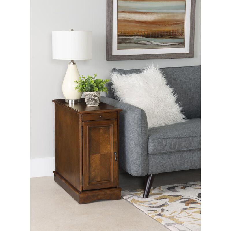 Powell Butler Hazelnut Accent Table