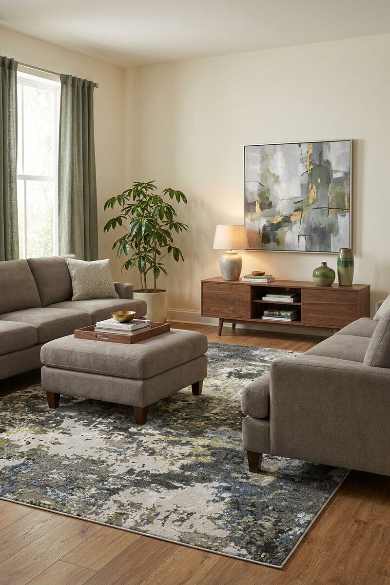 Caravan 502Z Grey 3'3" x 5' Rug image number 1
