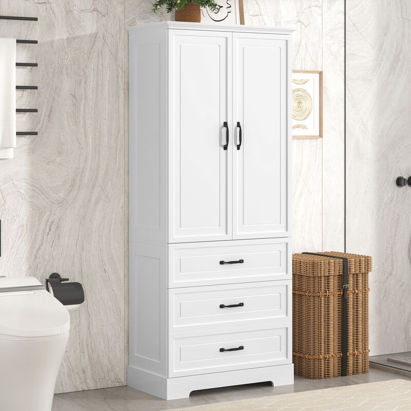 Merax Freestanding Modern Storage Cabinet