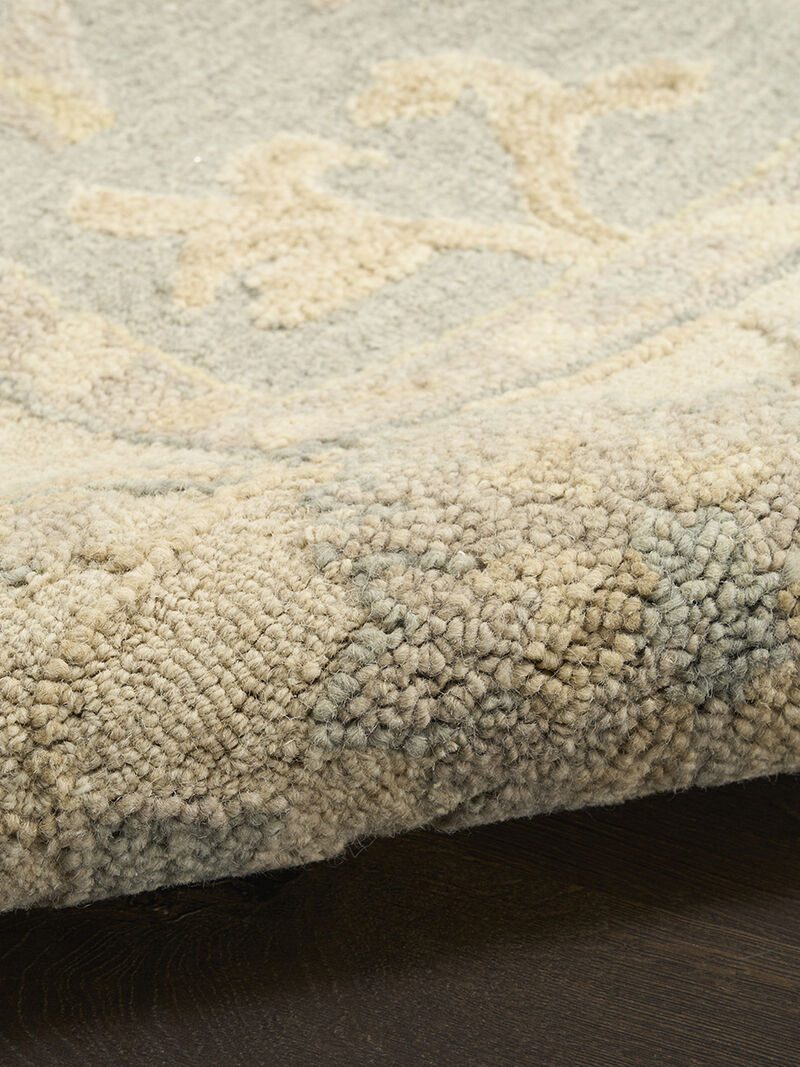 Maison MSO03 Blue/Ivory 9'9" x 13'9" Rug