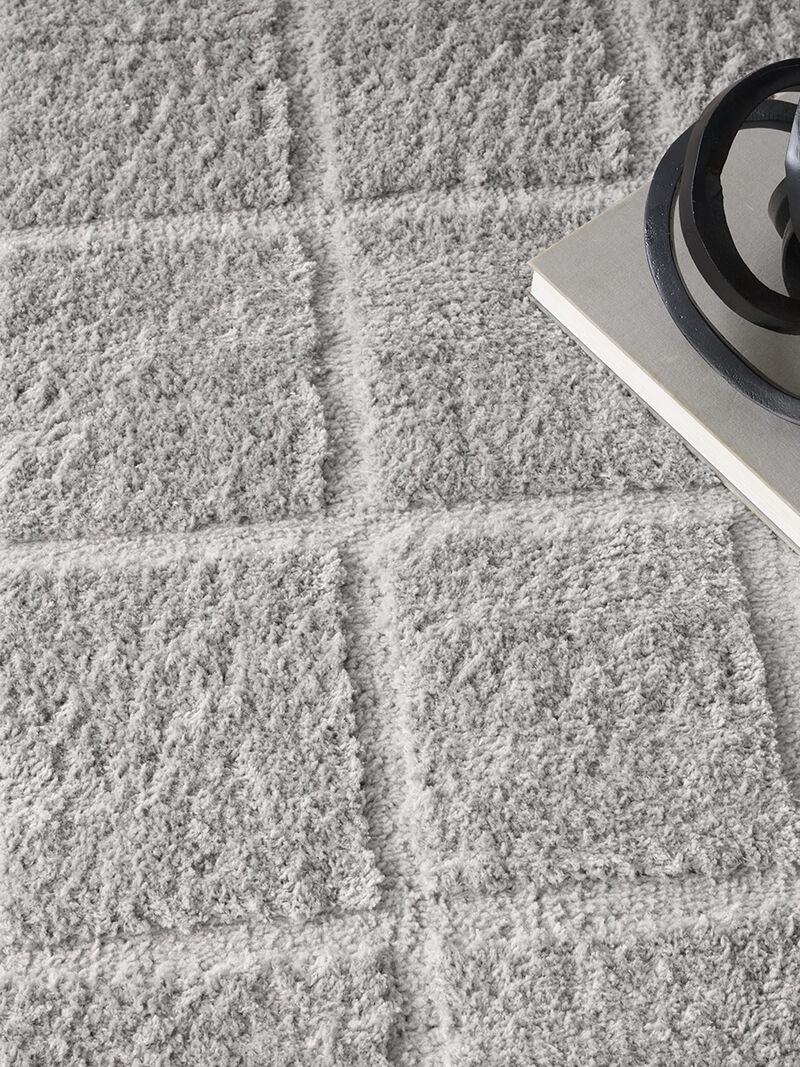 West End Ave WTE01 Gray 6' x 9' Rug