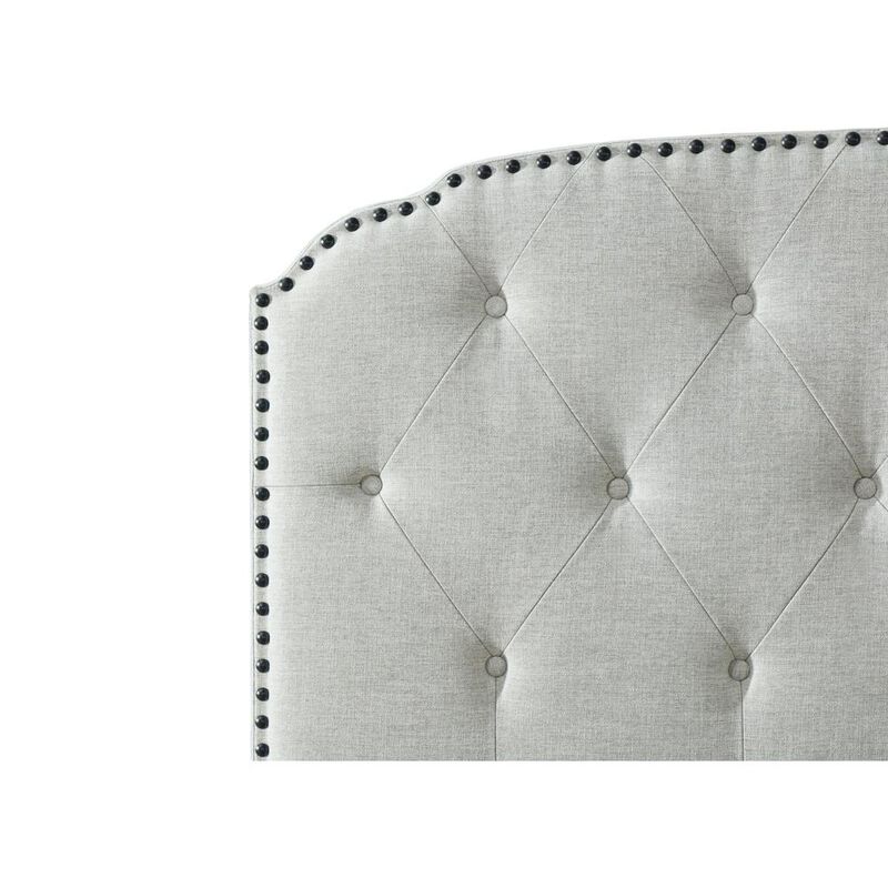 Olivia Upholstered King Headboard