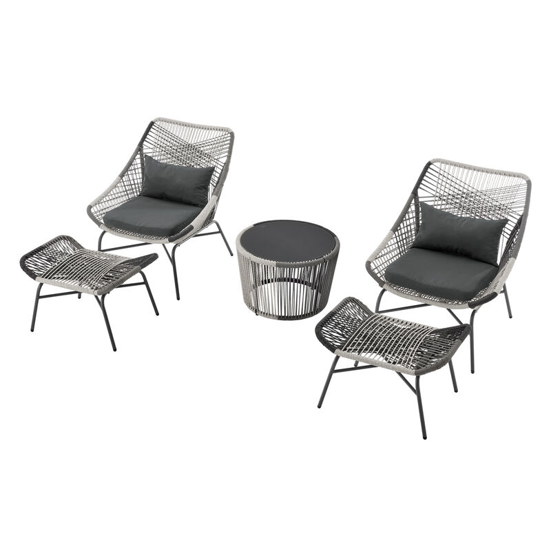 Ashland Gray Patio Set