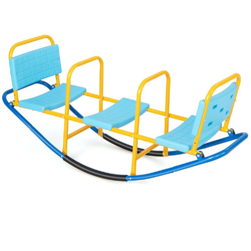 Kids Swivel Teeter Totter, Outdoor Seesaw for 3&ndash;8 Years image number 0