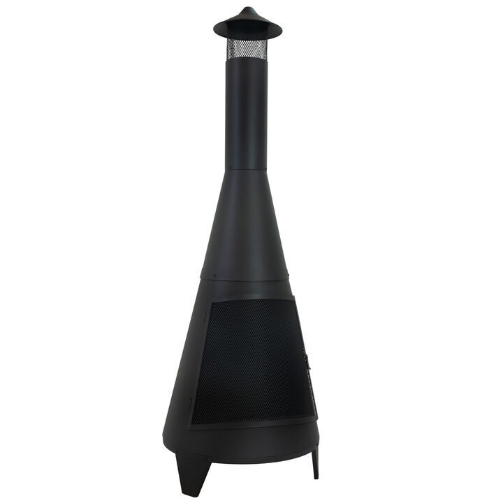Rustic Steel Chiminea