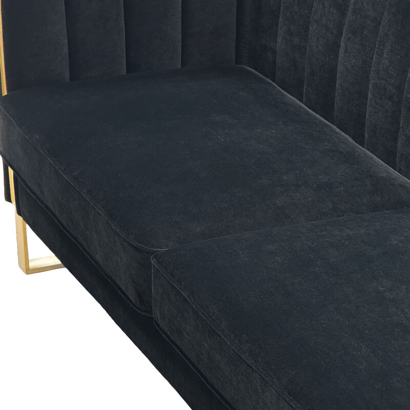 Satwud Luxury Velvet Sofa Set image number 4