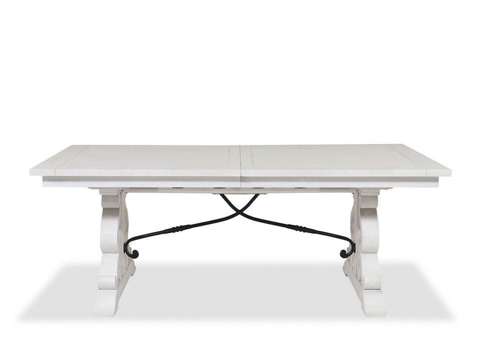 Charthouse Dining Table in White