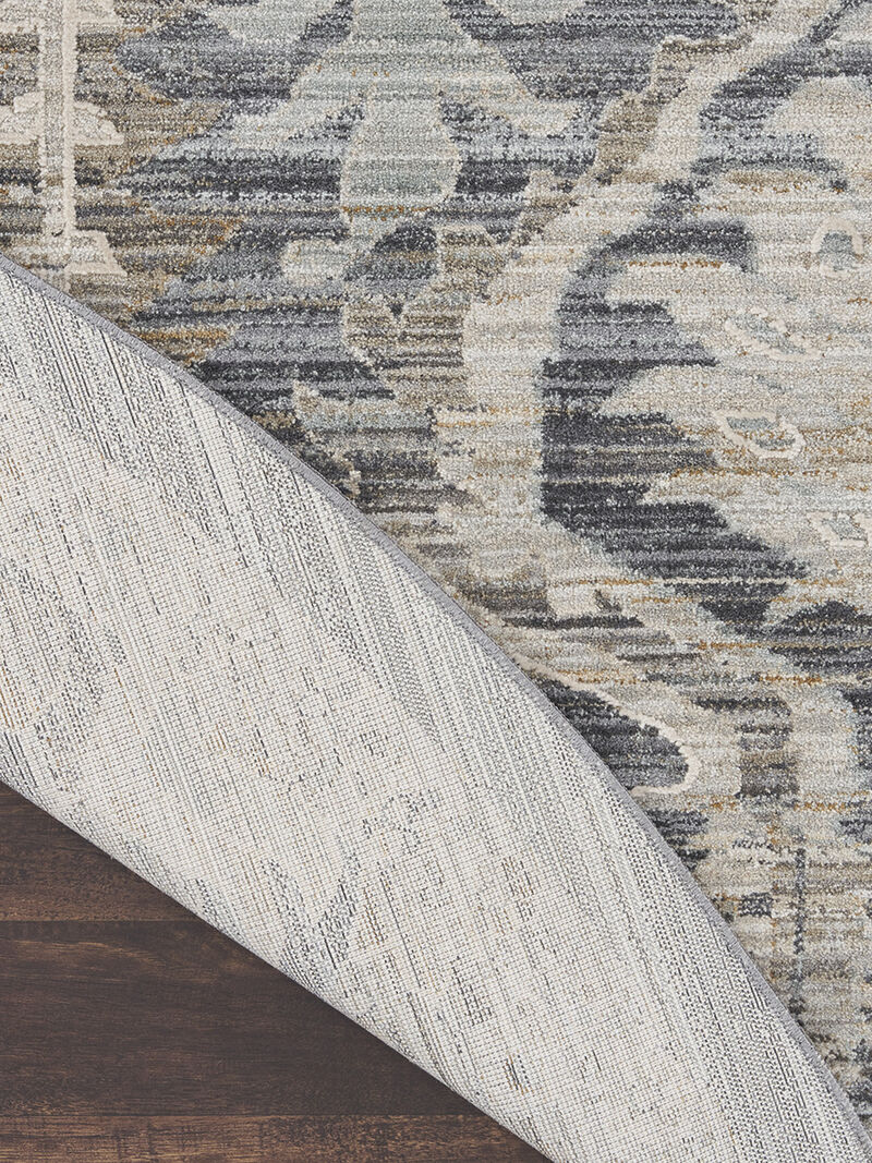 Lynx LNX02 Navy/Multicolor 5'3" x 7'10" Rug