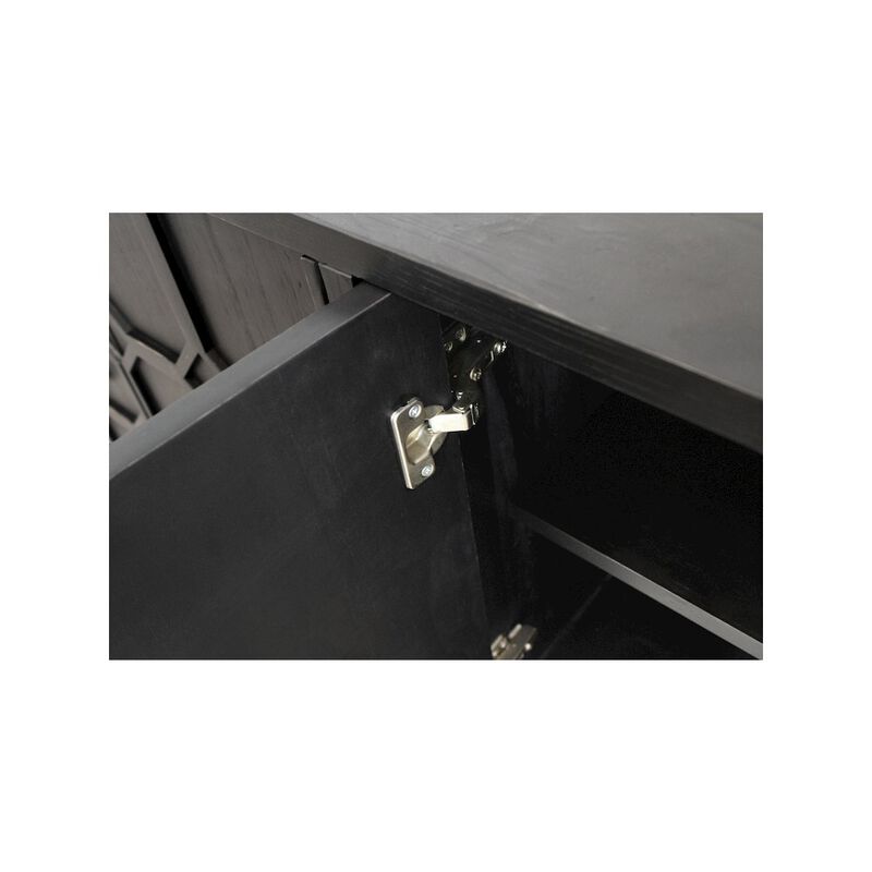 Alex Hamilton Samara 6-Door Sideboard - Black