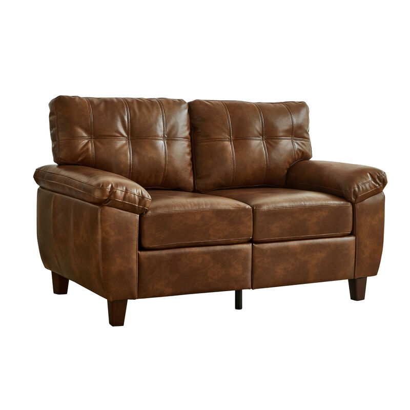 Hufe PU Leather 2 Pieces Sofa image number 6