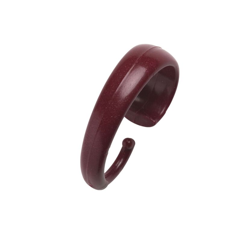 Carnation Home Fashions Home Decorative Hang Ease C Type Plastic Shower Curtain Hooks