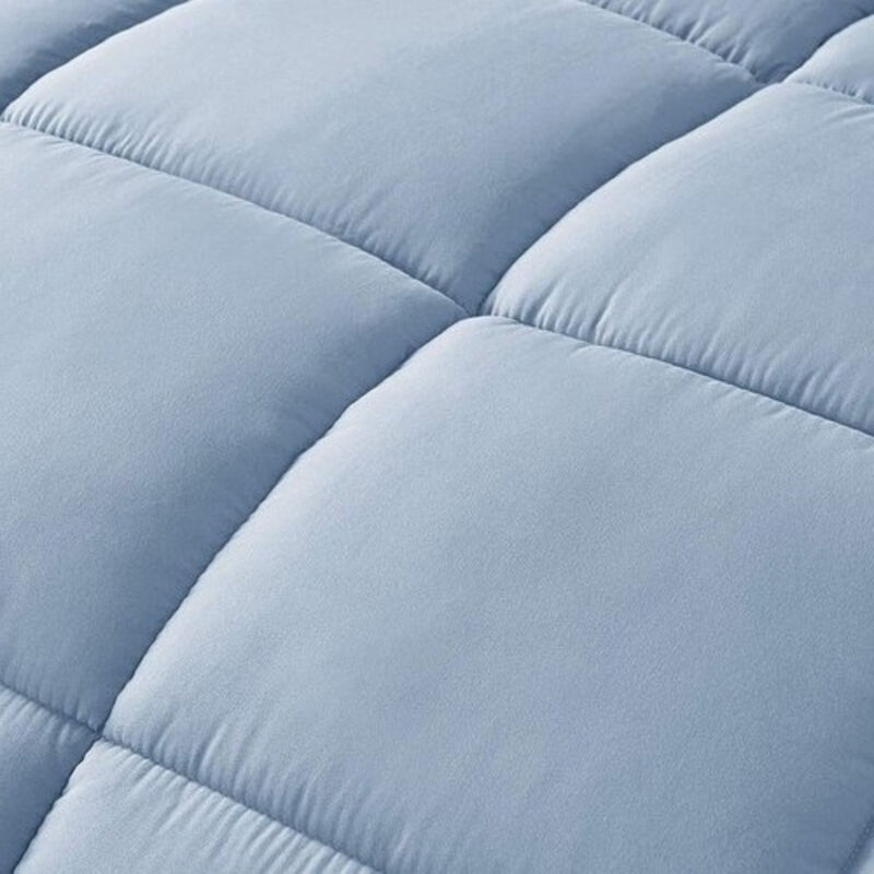Reversible Microfiber Down Alternative Comforter Set with Pillow Shams