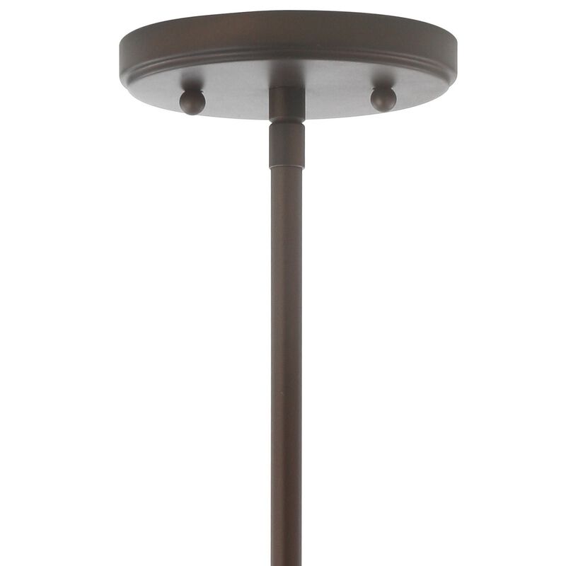 Kurtz Adjustable Drop Metal/Glass LED Pendant
