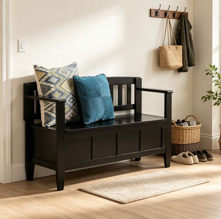 Merhup Entryway Storage Bench