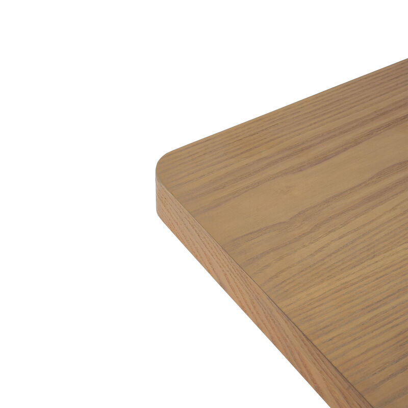 Merax Farmhouse Style Rectangular Dining Table image number 3