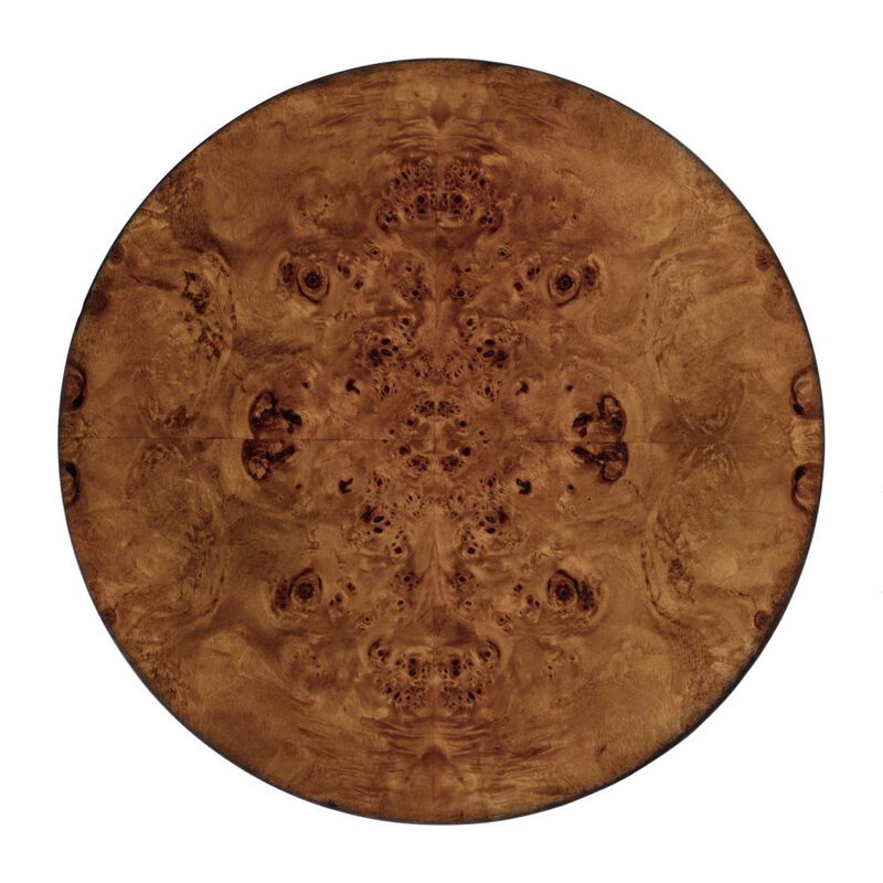 Butler Specialty Archer 1 Drawer Burl Side Table, Light Brown image number 2