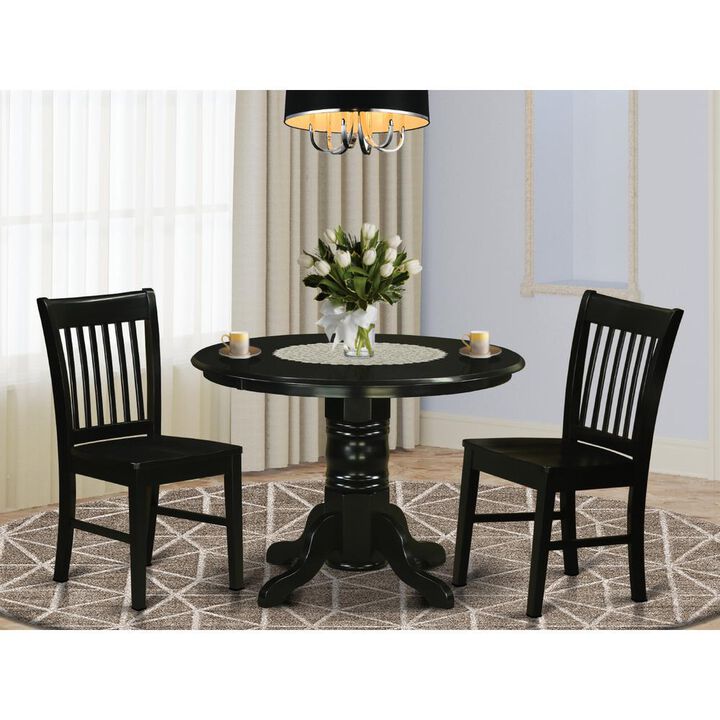 3 Pc Table set-Table and 2 Dining Chairs
