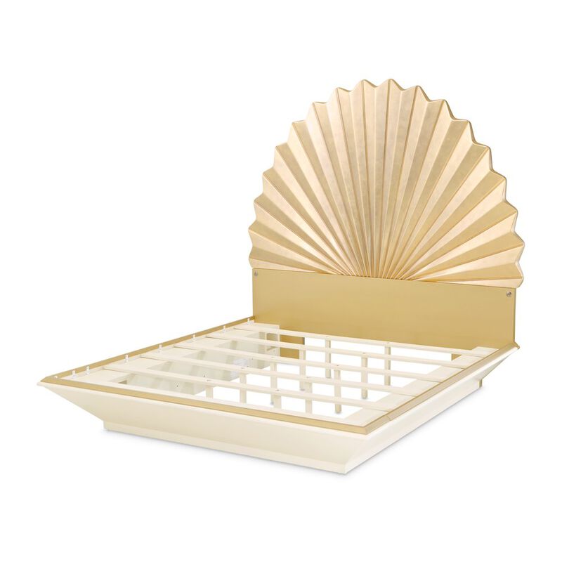 Fantosini King Fan Bed - Gold Leaf image number 2