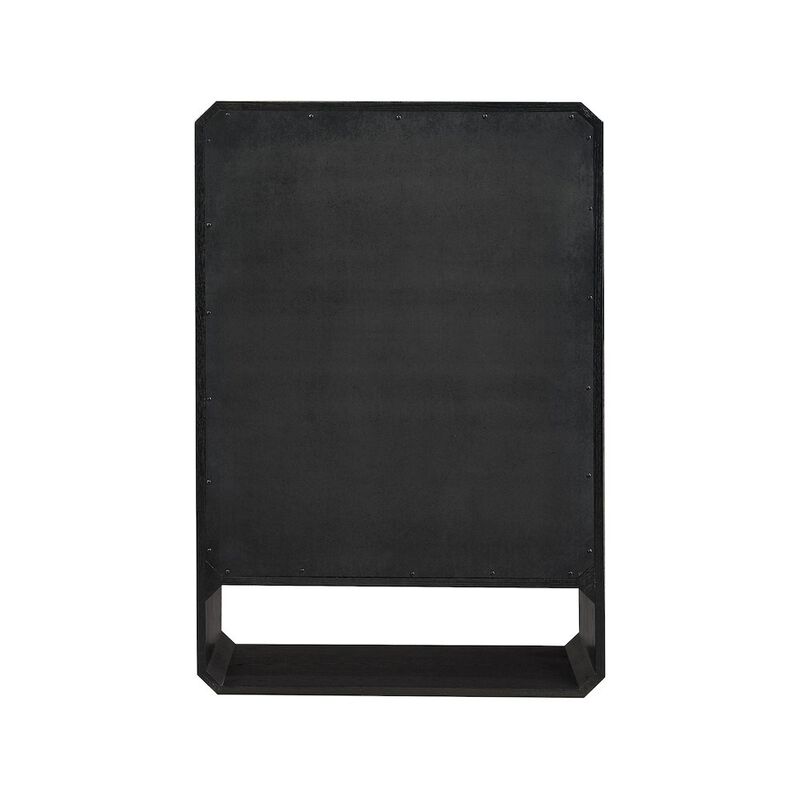 Meridian Furniture Parker Black Ash Veneer Chest