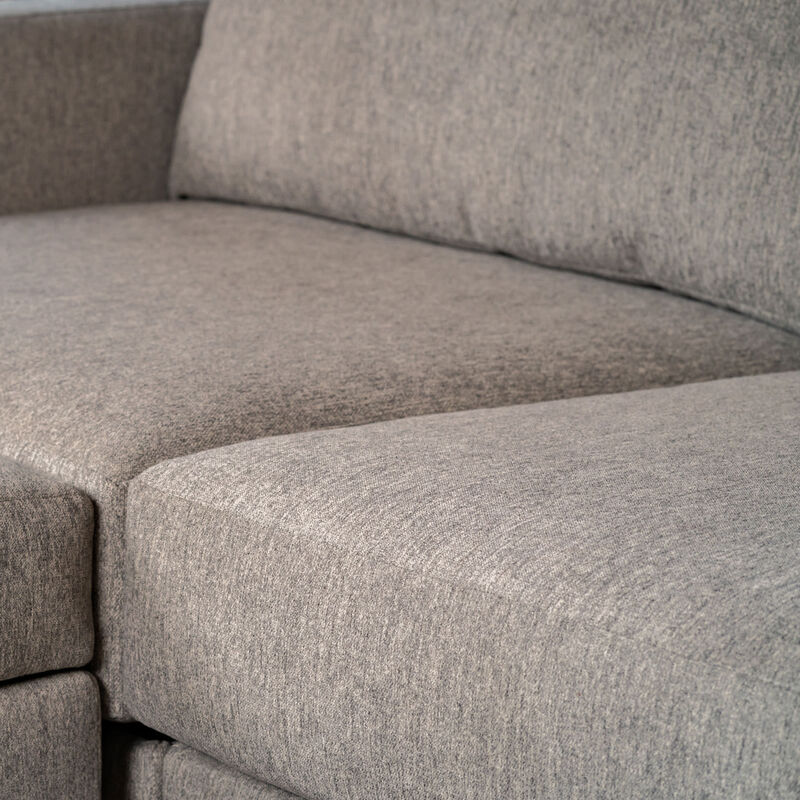 Flex Pebble 6-Seat Sectional with Standard Arm