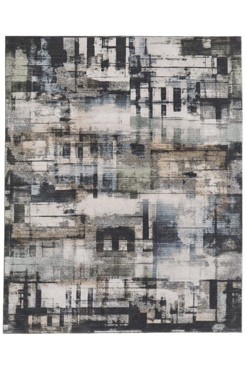 Greenwich 39U3F Black/Multi 9' x 12' Rug image number 0