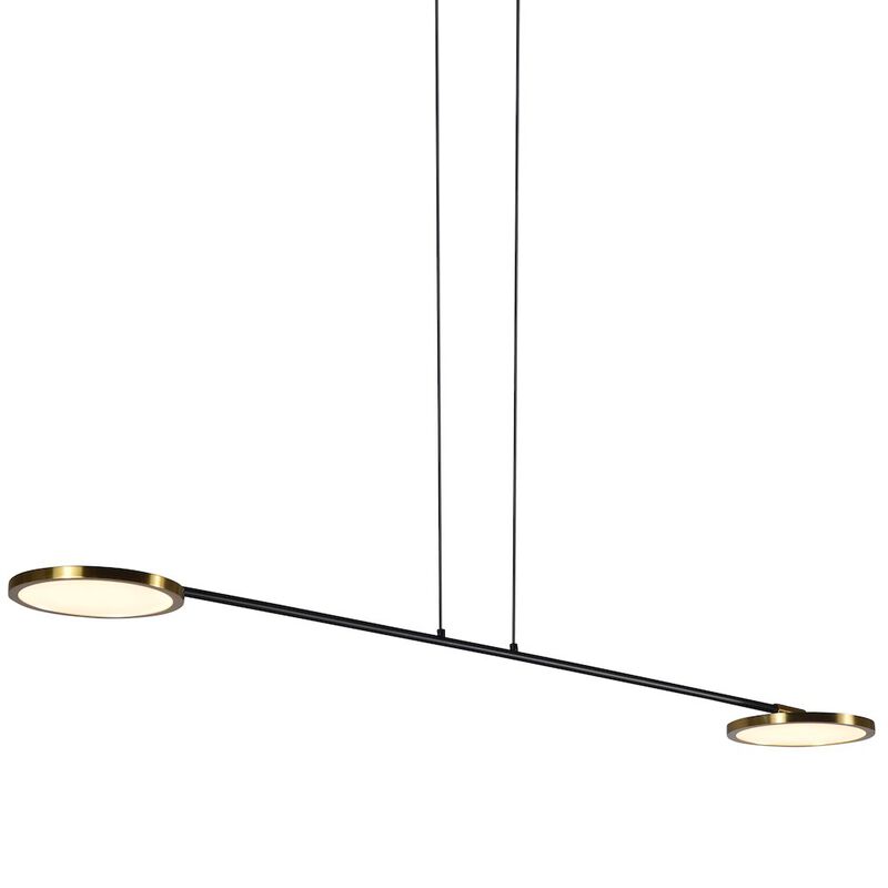 VONN Lighting Integrated LED Height Adjustable Linear Pendant Light