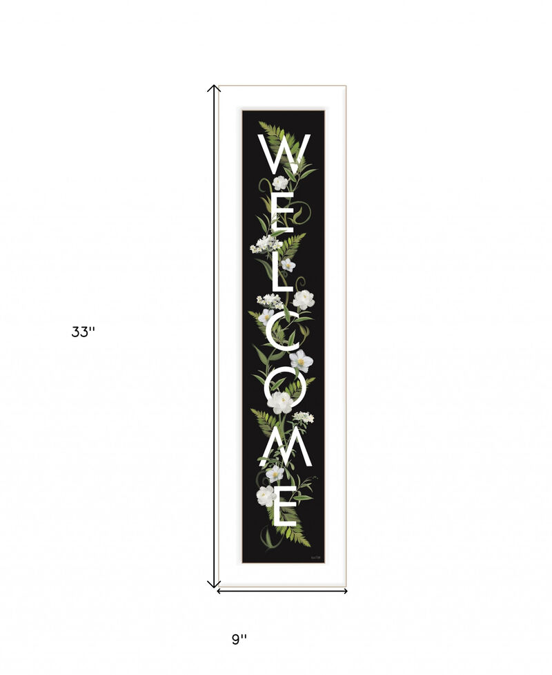 HomeRoots Welcome Sign I 1 Framed Print Wall Art image number 3